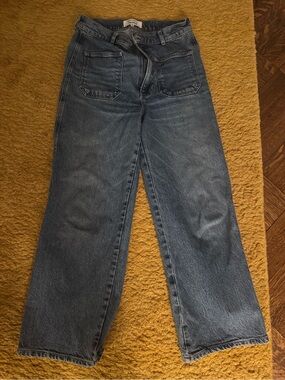 Reformation High Waisted Front Pocket Jeans, 29